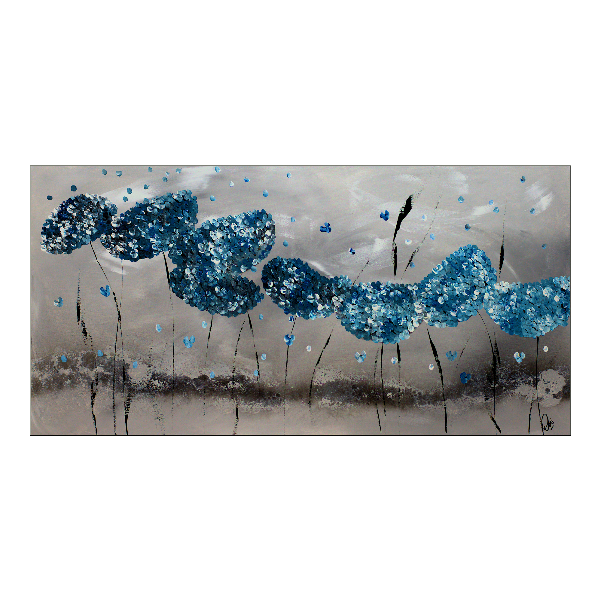 Blue Hydrangea